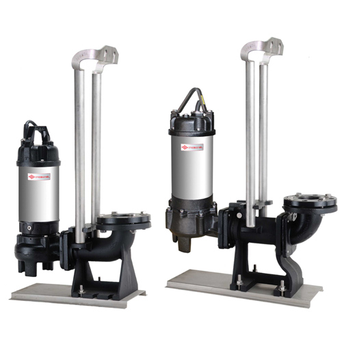 Bơm chìm nước thải có khớp nối nhanh.